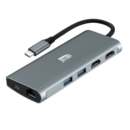 Adesso Adesso Docking Station USB-C 3.1 9-in-1 8K HDMI Thunderbolt 3 Compatible Must Support DisplayPort Alt Mode TAA Complia