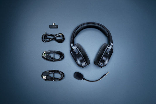 Razer Razer Gaming Headset Wireless Barracuda X with Boom Mic USB-C or Bluetooth Passive Noice Cancelling - Black (SKU:
