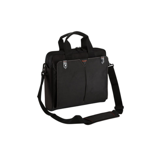 Targus Targus Laptop Bag 14in Classic Plus Topload with Shoulder Strap - Black (UPC: 092636300906) – Image 2