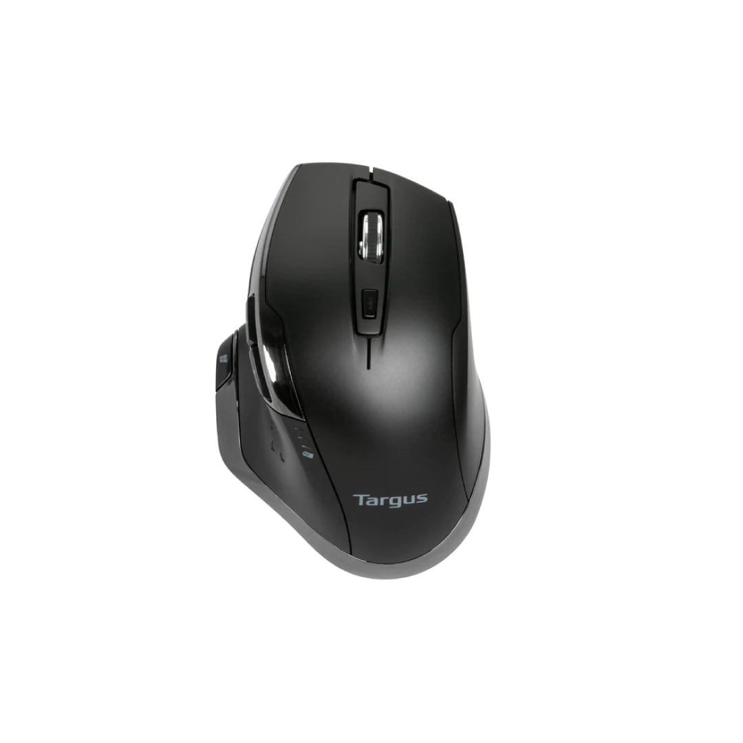Targus Mouse Bluetrace Wireles 2.4GHz  7 Button Ergonomic Antimicrobial  2 AA Batteries Included PC/Mac- Black