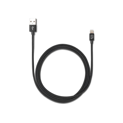 iStore iStore Charge & Sync Lightning to USB-A 4ft MFI Braided Cable - Black