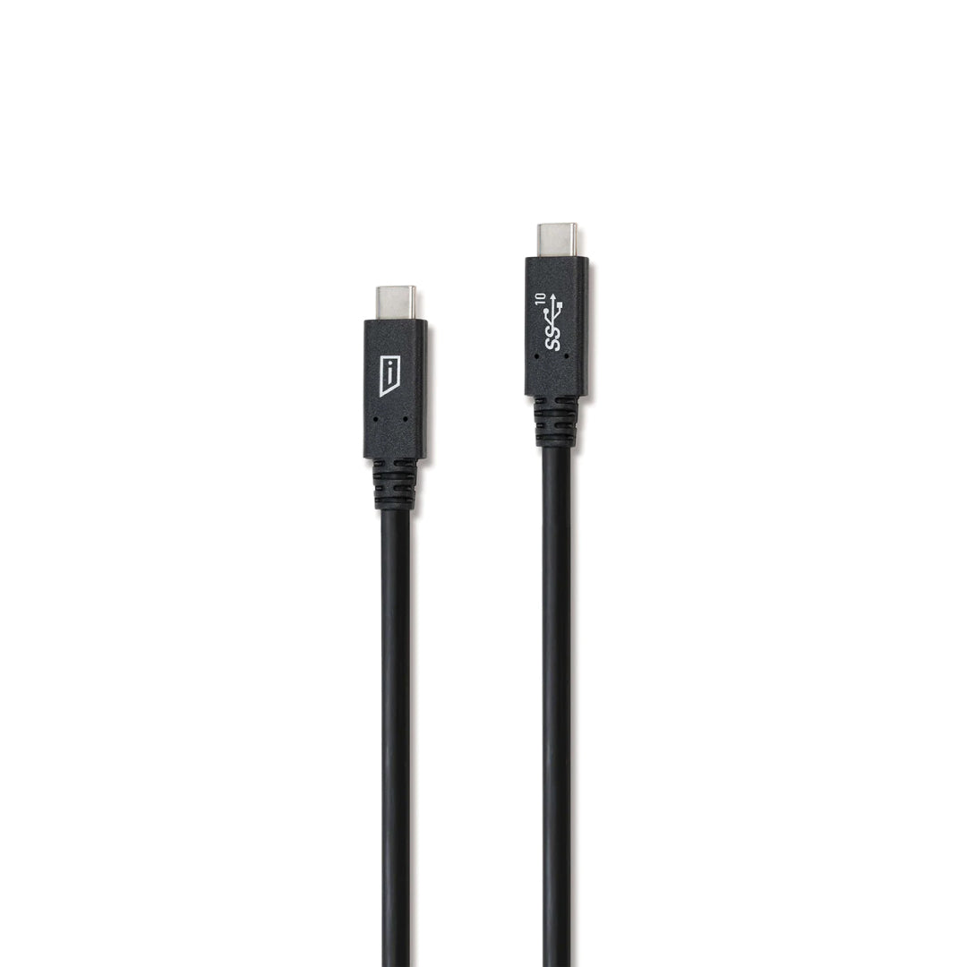 iStore iStore Charge & Sync USB-C to USB-C 3.1 3.3ft Superspeed 5A Cable - Black (UPC: 092636319830) – Image 4
