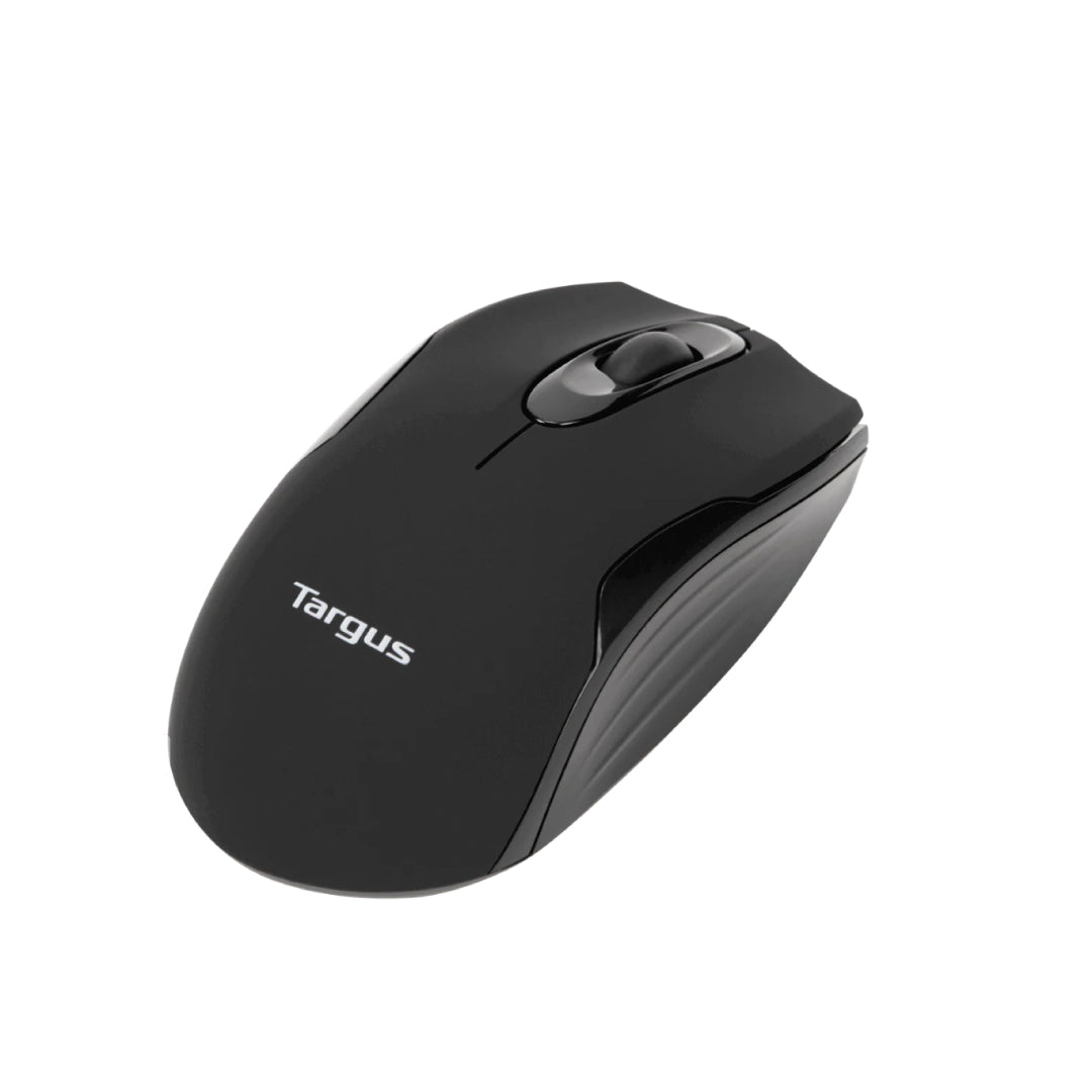Targus Targus Mouse Wireless Optical Ergonomic Ambidextrous 1600dpi PC/Mac - Matte Black (UPC: 092636324643) – Image 3
