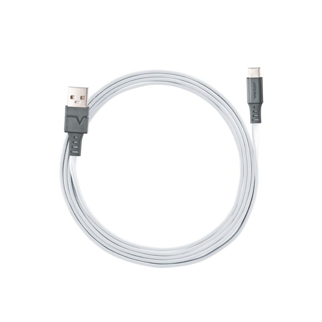 Ventev Ventev Charge & Sync Lightning MFI to USB-C Cable 10ft Alloy - White (UPC: 8100797207050) – Image 5