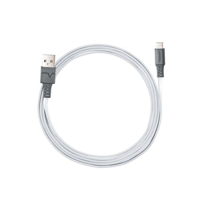 Ventev Ventev Charge & Sync Lightning MFI to USB-C Cable 10ft Alloy - White (UPC: 8100797207050) – Image 5