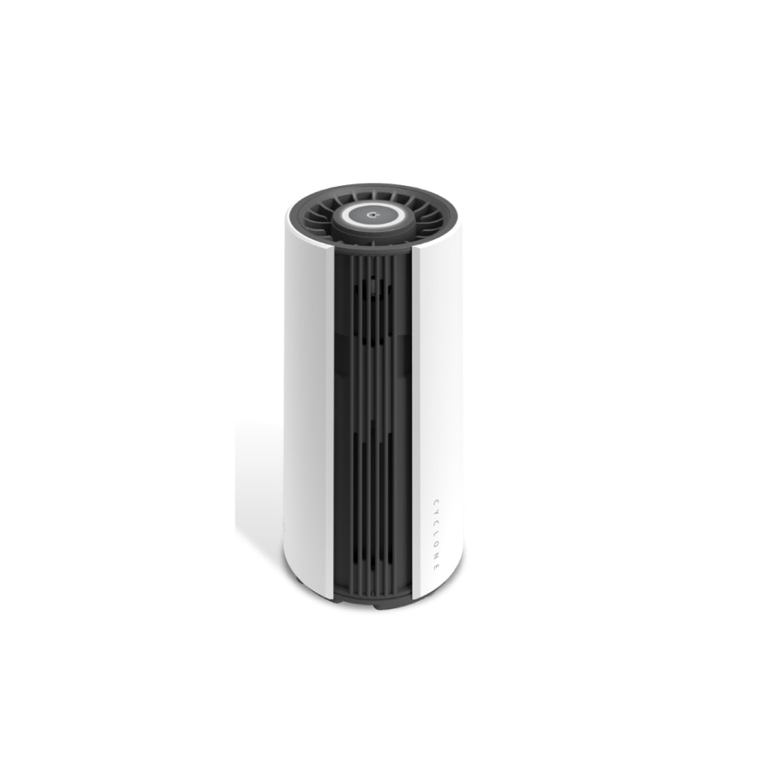 myGEKOgear myGEKOgear Air Purifier for Car Turbo Cyclone Air Quality Sensor Essential Oil Diffuser HEPA 13 Filter - White
