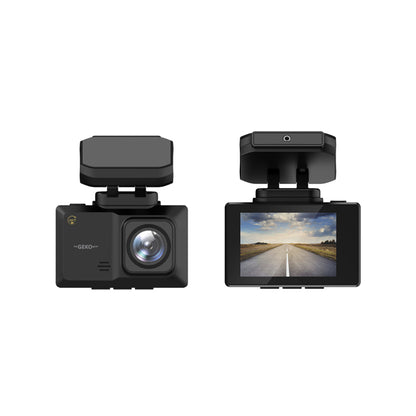 myGEKOgear Dashcam - Orbit 951 Dual Front (1080p) & Rear (1080p) Cams HD OBD II Power Cable G-Sensor 32GB MicroSD Included (support up to 64GB) - Black