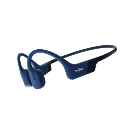 Shokz Shokz OpenRun Blue Bluetooth Headset with Mic Bone Conduction - Lightweight - Waterproof IP67 - 8Hr Battery Life (SKU: