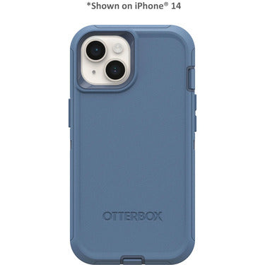 OtterBox iPhone 16e/15/14/13 Defender Case - Baby Blue Jeans