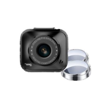 myGEKOgear myGEKOgear Dashcam - Orbit 122 1080p HD with Blind Spot Mirrors 120 Degree Wide Angle G-Sensor 8GB MicroSD