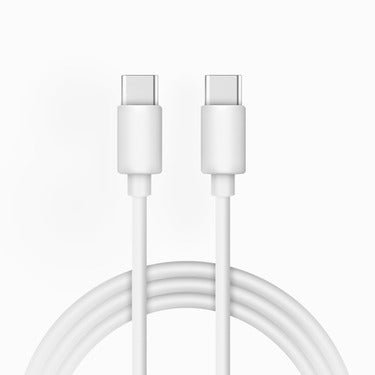 HyperGear HyperGear Charge & Sync PD USB-C to USB-C Cable 3ft PD up to 3 Amp BULK - White (UPC: 633755152054) – Image 3