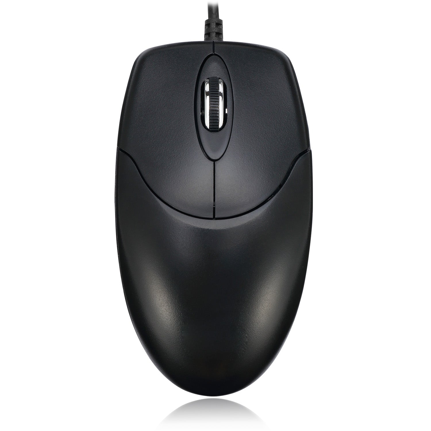Adesso Adesso Mouse Wired HC-3003US 3 Buttons optical scroll up to 1000dpi PC/Mac - Black (UPC: 783750003995) – Image 3