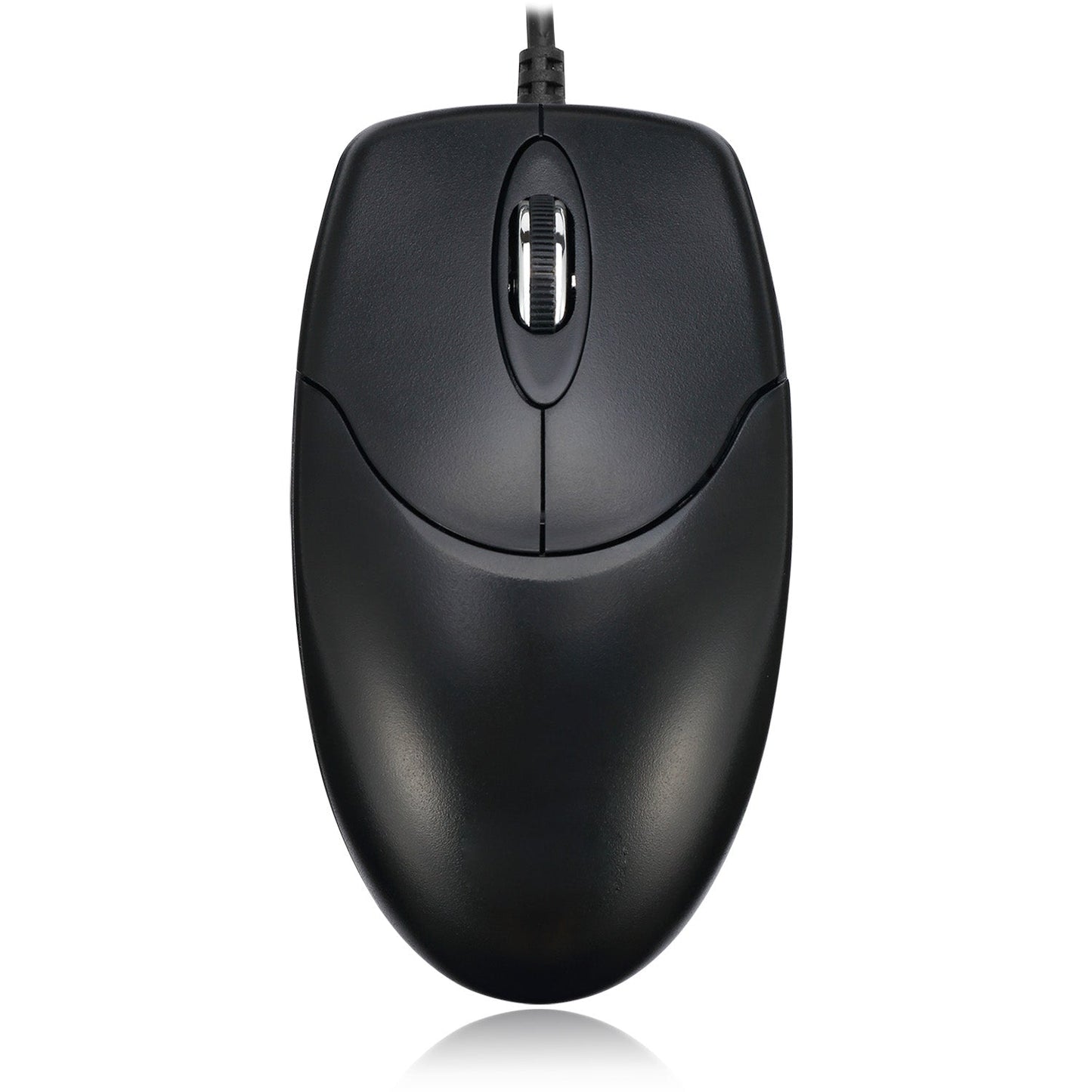 Adesso Adesso Mouse Wired HC-3003US 3 Buttons optical scroll up to 1000dpi PC/Mac - Black (UPC: 783750003995) – Image 4