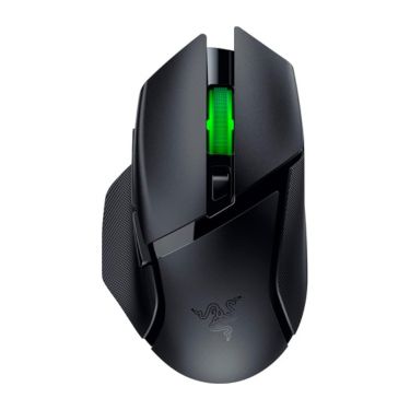 Razer Gaming Mouse Wireless Basilisk V3 X HyperSpeed - Ergonomic with 9 customizable controls+Chroma RGB, max 18000DPI - Black