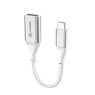 Alogic Alogic Adapter USB-C Male to USB-A Female 3.1 6in Ultra- Silver (UPC: 9350784017246) – Image 2