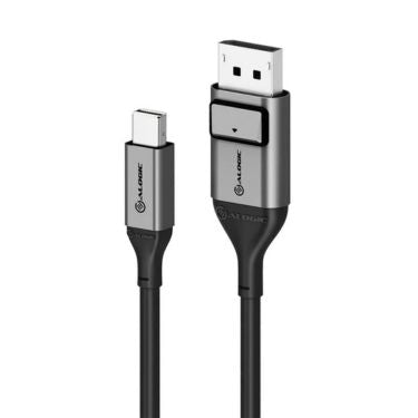 Alogic Alogic Mini DisplayPort Male to DisplayPort Male 6ft 8K Ultra HD Cable - Grey (UPC: 9350784017581) – Image 5