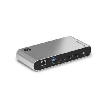 Alogic Alogic Docking Station USB-C Dual Monitor Thunderbolt 3 2x DisplayPort 4K Ultra HD 60Hz 60W Power Delivery - Space