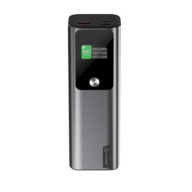 HyperGear Powerbank 10000mAh ClearCharge XL 3 Port USB-A x2 (22.5W) USB-C (20W) PD Fast Charge - Clear - product image 2 of 5