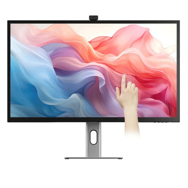 Alogic Monitor 32in Clarity Max Touch UHD 4K 10 Point Multi-touch 2x HDMI 1x DisplayPort with 65W PD Swivel Landscape or Portrait 8MP Retractable Webcam