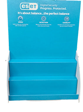 PROMO Eset Countertop Display FREE with Purchase of 40 of any Eset Sleeves or Card Products
