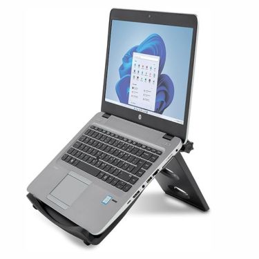 Kensington Kensington Laptop Cooling Stand SmartFit Easy Riser Adjustable & Portable Ergonomic - Black (UPC: 085896527886)