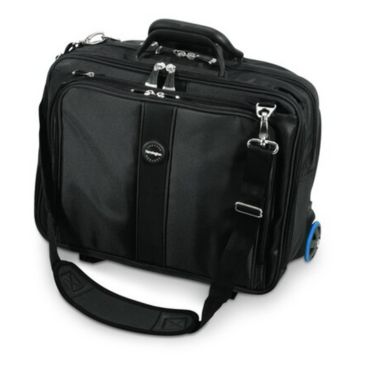 Kensington Kensington Laptop Bag 17in Roller Wheels Contour 5 Stage Telescoping Handle Ballistic Nylon Multiple Compartments
