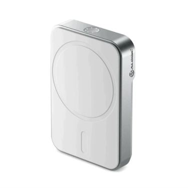 Alogic Alogic Powerbank 5000mAh 15W Fast Charge Qi and MagSafe Magnetic Ring Included - White (UPC: 9350784027085) – Image 4