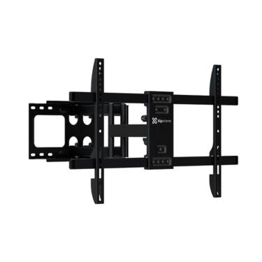 Klipxtreme Klipxtreme TV Mount Full Motion 32 - 90In Flat or Curved TV Max 132lbs Tilt & Swivel Built in Leveler Dual Arms
