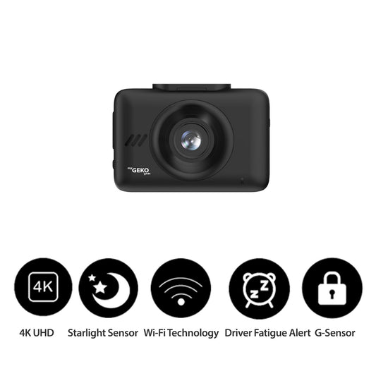 myGEKOgear Dashcam - Orbit 535 4k HD Sony Starvis Night Vision Wifi Support G-Sensor 32GB MicroSD Included (support up to 1282GB) - Black - product image 2 of 5