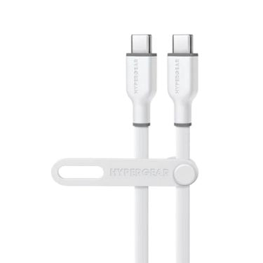 HyperGear HyperGear Charge & Sync PD USB-C to USB-C Flexi Pro Cable 4ft PD up to 60W Fast Charge 480Mbps High Speed - Soft