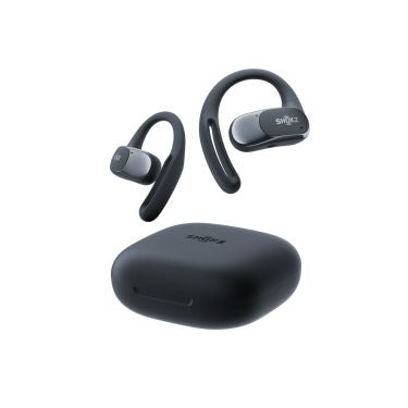 Shokz Shokz OpenFit Air Black Bluetooth Headset Smart Mic Around Ear Air Conduction - OpenBass - Water Resistant IP54 - 28Hr