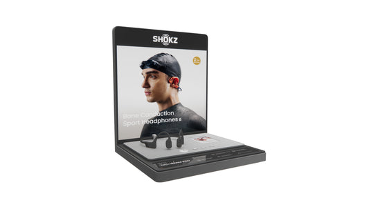 PROMO Shokz POP Counter Top Display OpenSwim Pro English (Free with 3 Unit Buy In)