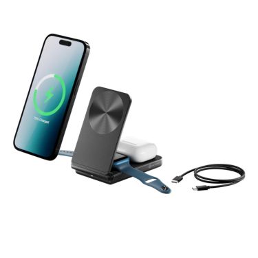 Alogic Alogic Qi Charging Yoga 3-in-1 Fast Charging 15W USB-C Phone / Air Pods (5W) / Apple Watch Charger (1.5W) MagSafe