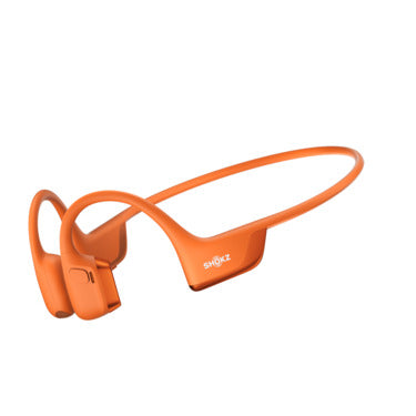 Shokz Shokz OpenRun Pro 2 - Orange - Bluetooth Headset Noise Cancelling Mic Premium Bone Conduction - Dual Drivers Enhanced