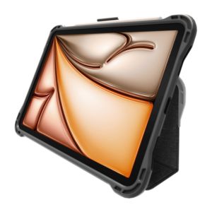 Brenthaven iPad Air 11in 7th/6th/5th/4th Gen Edge Folio Rugged Corner Protection Sylus Holder - Grey