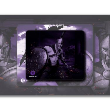 Primus Gaming Mouse Pad Arena Medium 12.6 x 10.6In Soft Cloth In Game Speed & Precision Gladiator - Black