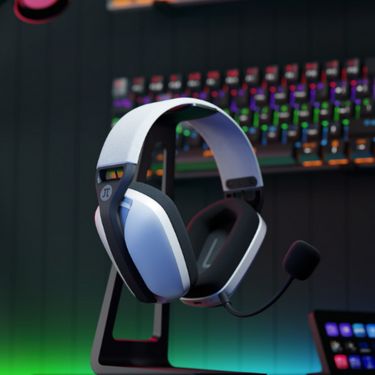 Primus Primus Gaming Headset with Boom Mic Detachable - Arcus 360BT Bluetooth or 2.4Ghz with Dongle 25Hr Playtime Noise
