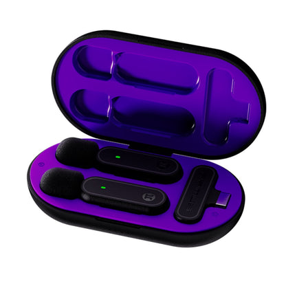 Primus Primus Gaming/Vlogging Broadcast Mic USB-C Dongle for Laptops, Cell Phones Tablets Charging Case Clip to Your Shirt