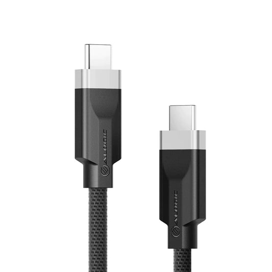 Alogic Charge & Sync USB-C to USB-C Cable 6ft Fusion PD up to 100W Fast Charge 20Gbps High Speed - Black