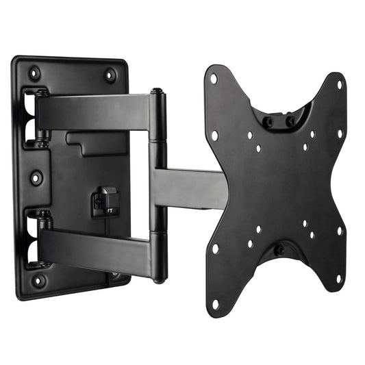 Mount-It! TV Mount RV & Trailer with Lockable Arm up to 42In TV VESA Tilt Swivel Extend Retract Heavy Duty Steel - Black