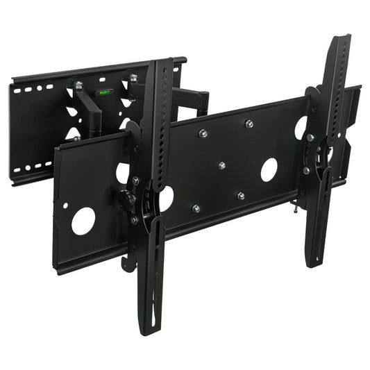 Mount-It! TV Mount Premium Heavy Duty Full Motion 42 - 70In Flat TV Max 175lbs Articulating Tilt & Swivel Integrated Bubble Level  - Black