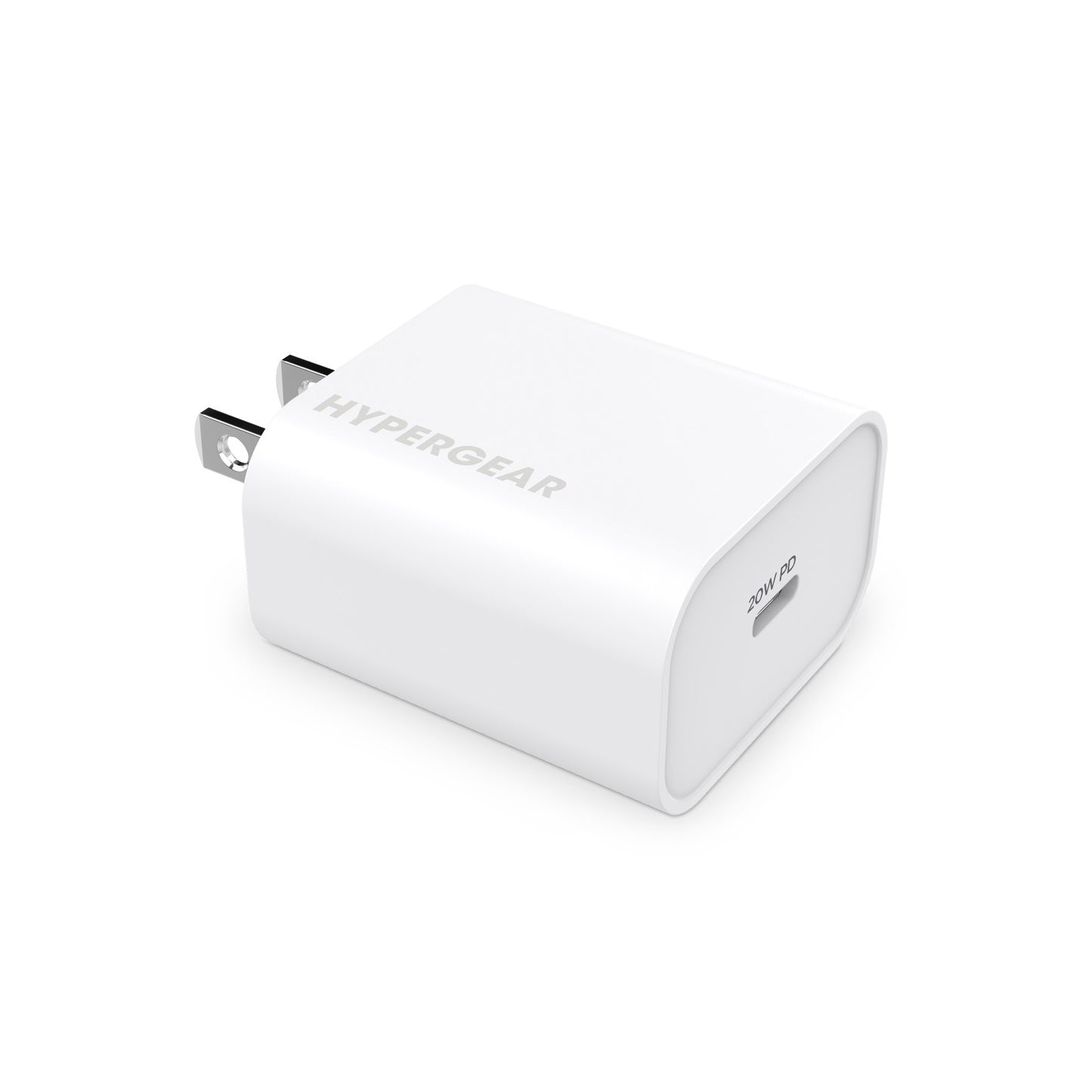 HyperGear HyperGear Wall Charger 1 Port USB-C 20W MagSafe Compatible - White
