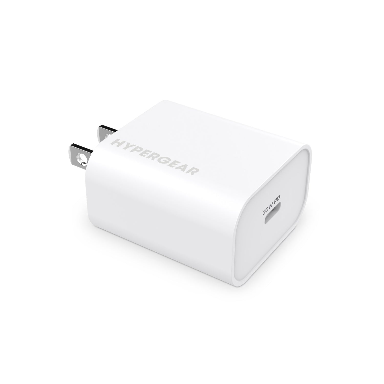 HyperGear HyperGear Wall Charger 1 Port USB-C 20W MagSafe Compatible - White