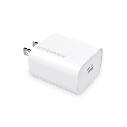 HyperGear HyperGear Wall Charger 1 Port USB-C 20W MagSafe Compatible - White