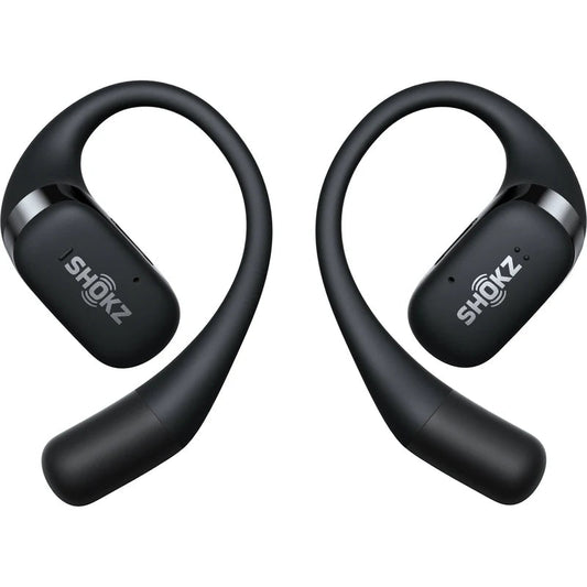 Shokz Shokz OpenFit 2+ BLACK Open-Ear True Wireless Earbuds Dual microphones with advanced noise-canceling-Dolby Audio-Ni-Ti