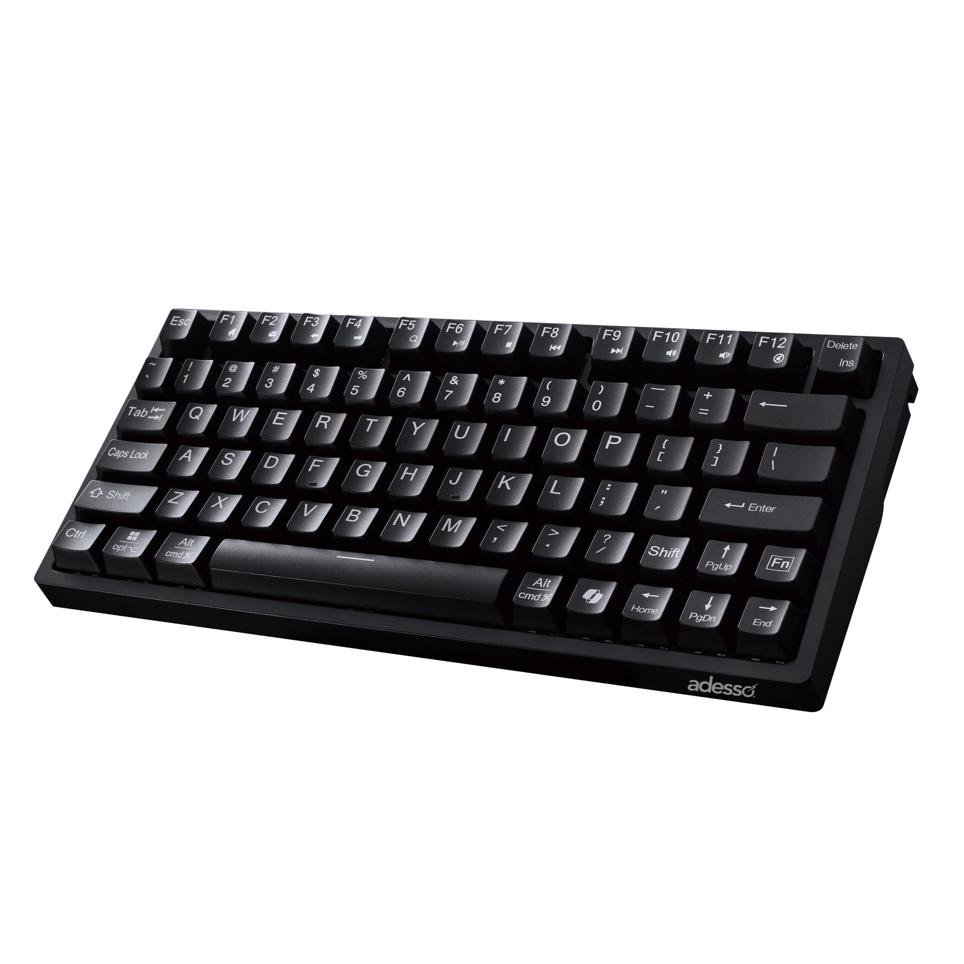 Adesso Adesso Multi OS 2X Large Print Mechanical Mini keyboard with Copilot Key (SKU: 54416) – Image 2