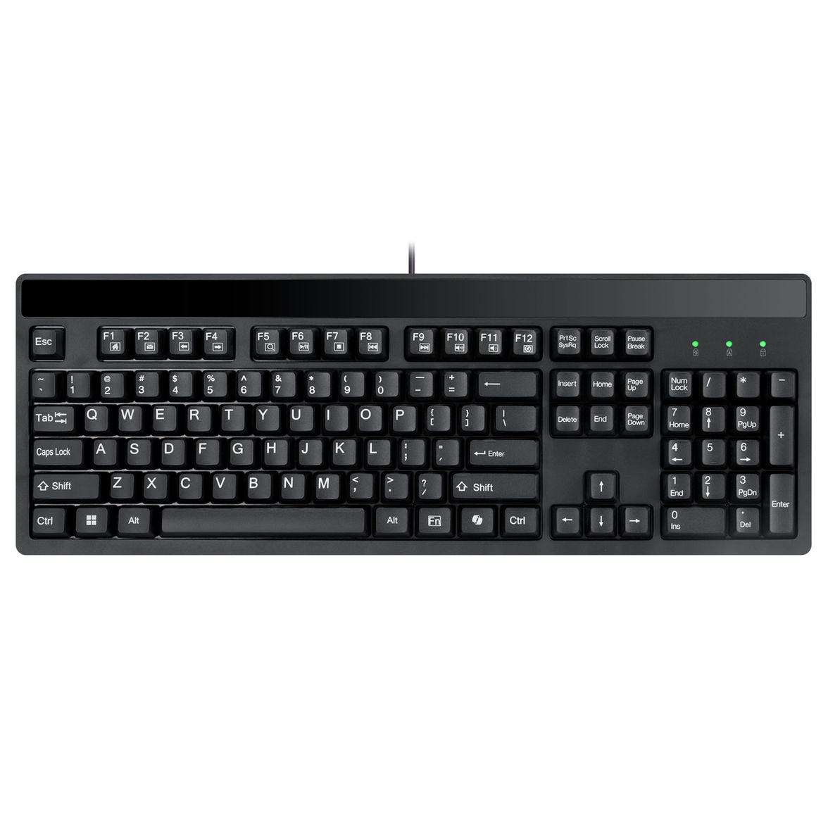 Adesso Adesso Multi-OS Illuminated Mechanical VIA Compact Keyboard With CoPilot Ai Hotkey (USB/Brown Switch) (SKU: 54433)