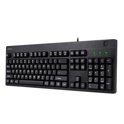 Adesso Adesso Desktop Keyboard with Finger Print Reader (SKU: 54450)
