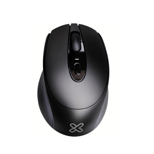 Klipxtreme Mouse Wireless Ergonomic 2.4Ghz 4 Button Ambidextrous 1600dpi PC/Mac - Black