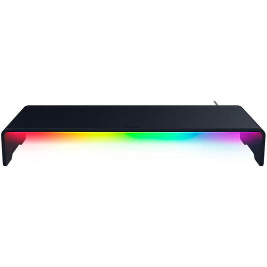 Razer Razer Monitor Stand Chroma Aluminum Monitor Stand with 4-Port USB-C Hub HDMI 2.0 Chroma RGB - Black (SKU: 54771)